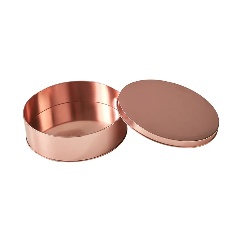 Золотые жестяные коробки для хранения lyybx