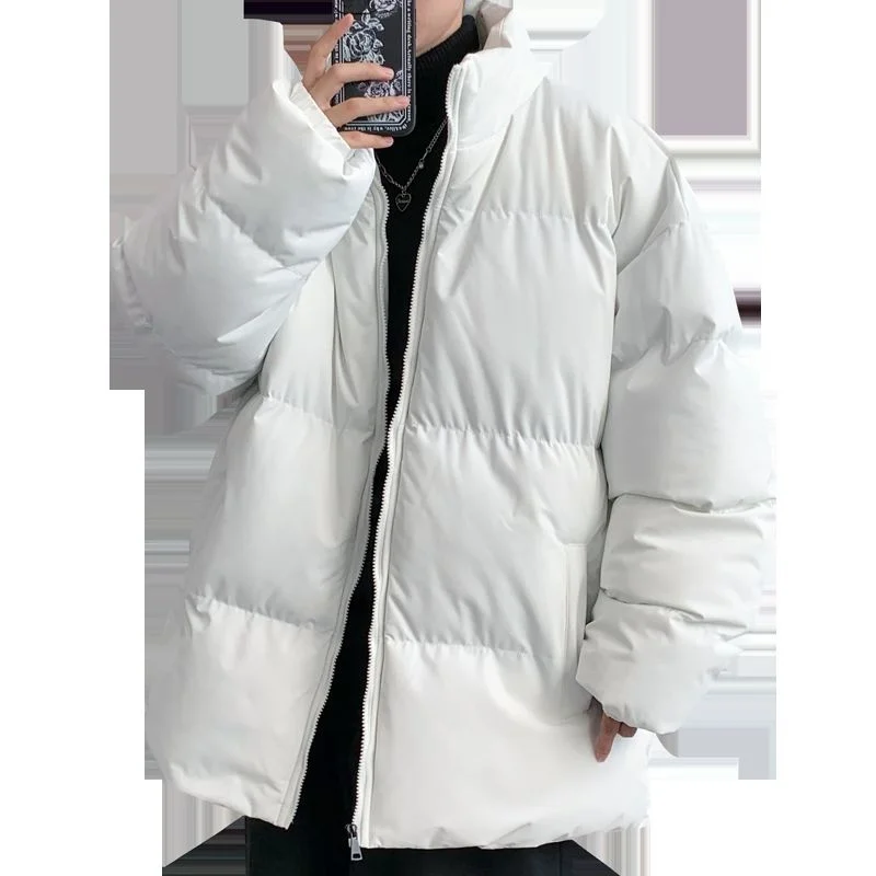 M-6XL Winter Jacket Men Warm Fashion 7 Colors Casual Thicke Jackets Men Korean Loose Short Coat Mens Parker Large Size