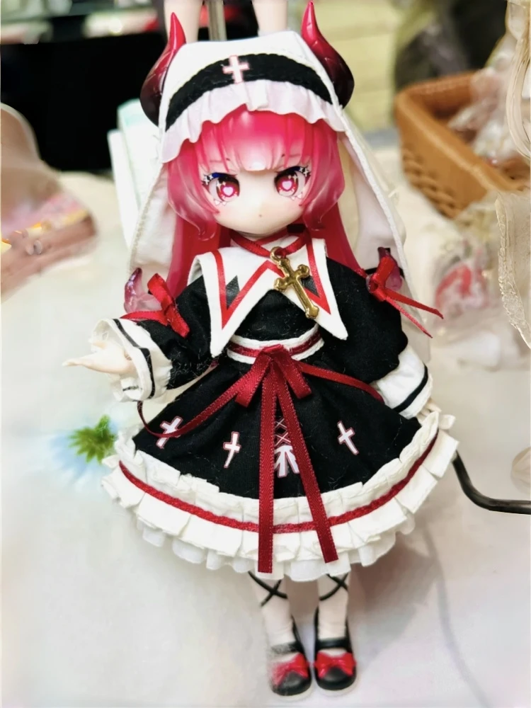 Фото Подлинная новая в наличии 1/8 BJD Sakura Park Start Again Series слепая коробка кошачье ухо наряд горничной шарнирная фигурка коллекционная игрушка №4