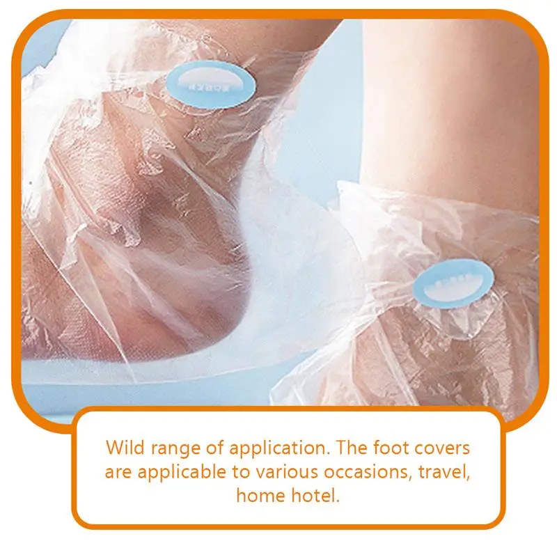 100 шт. одноразовые чехлы для спа-носков вкладыши педикюра носки ухода за ногами