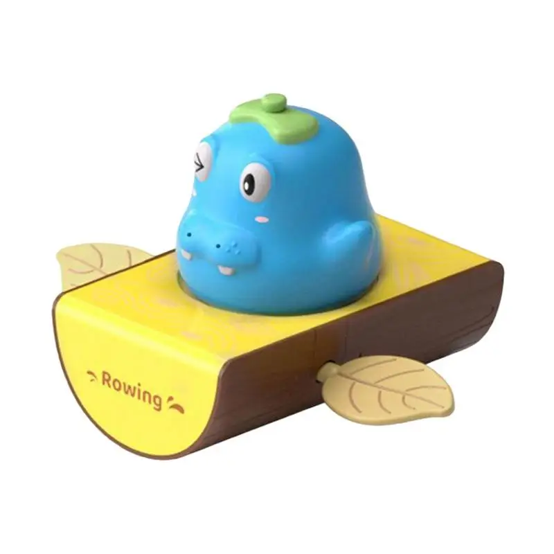 

Заводные детские игрушки для ванной, милая утка, динозавр, бегемот, игрушки для бассейна, летняя игрушка для купания в воде, детские игрушки