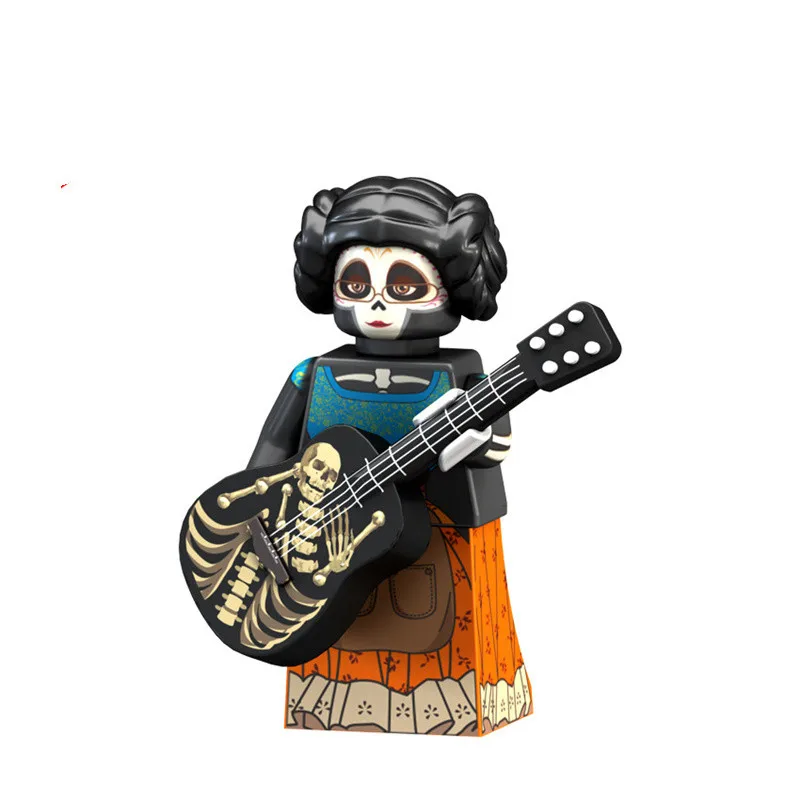 

6cm cartoon Día de Muertos Imelda figure blocks kids collection Felipe toy