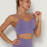 women sports bras seamless camis sexy back bra tight breathable sports running fitness underwear female yoga bra top 2022 new