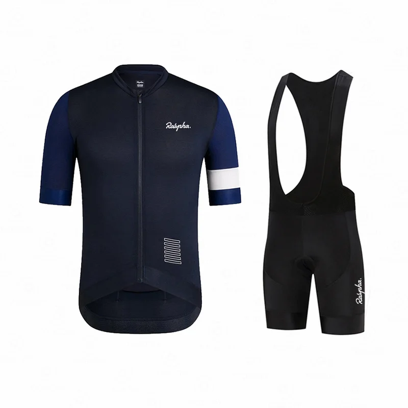 

2022 Ralvpha new Cycling Suits Road Bike Clothing Men's Bib Shorts Sets Mtb Bicycle Breathable Jersey Clothes Maillot Ciclismo