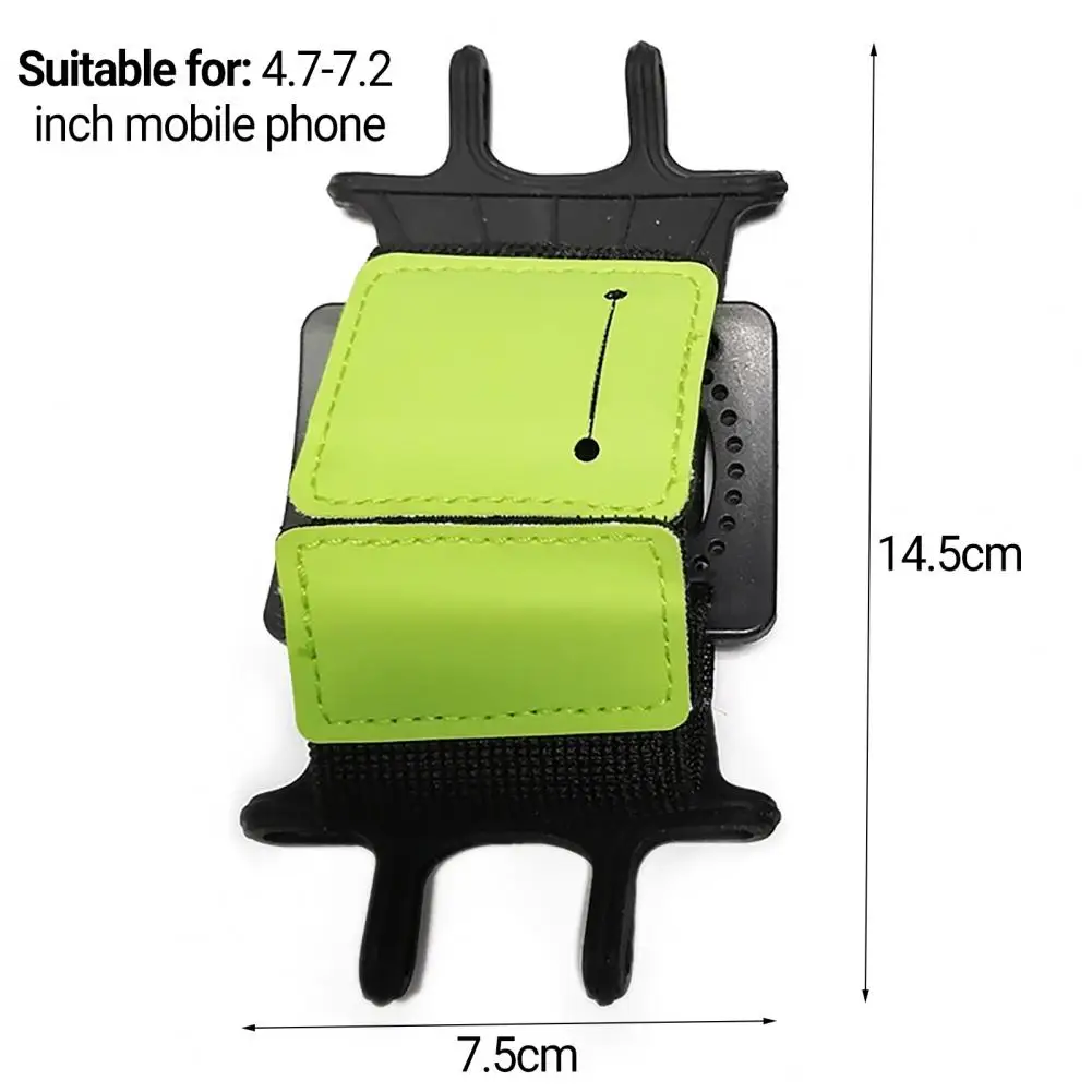 

Ремешок на руку для телефона, многофункциональная силиконовая повязка на руку для упражнений, устойчивая к царапинам, прочная повязка на ру...