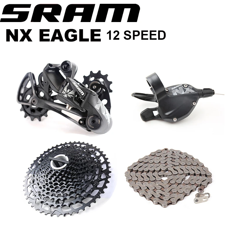 

SRAM NX EAGLE 1x12 Speed Bicycle Bike Groupset Kit Trigger Shifter Rear Derailleur Chain SX PG1210 PG1230 Cassette 11-50T
