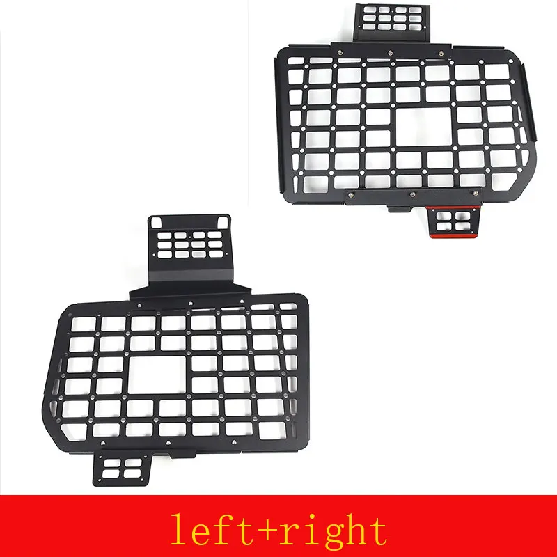 

Для Land Rover Discovery 3 4 LR3 LR4 2004-2016, алюминиевый сплав, черный багажник, боковое окно, стеллаж для хранения, подвесная стойка для сумок