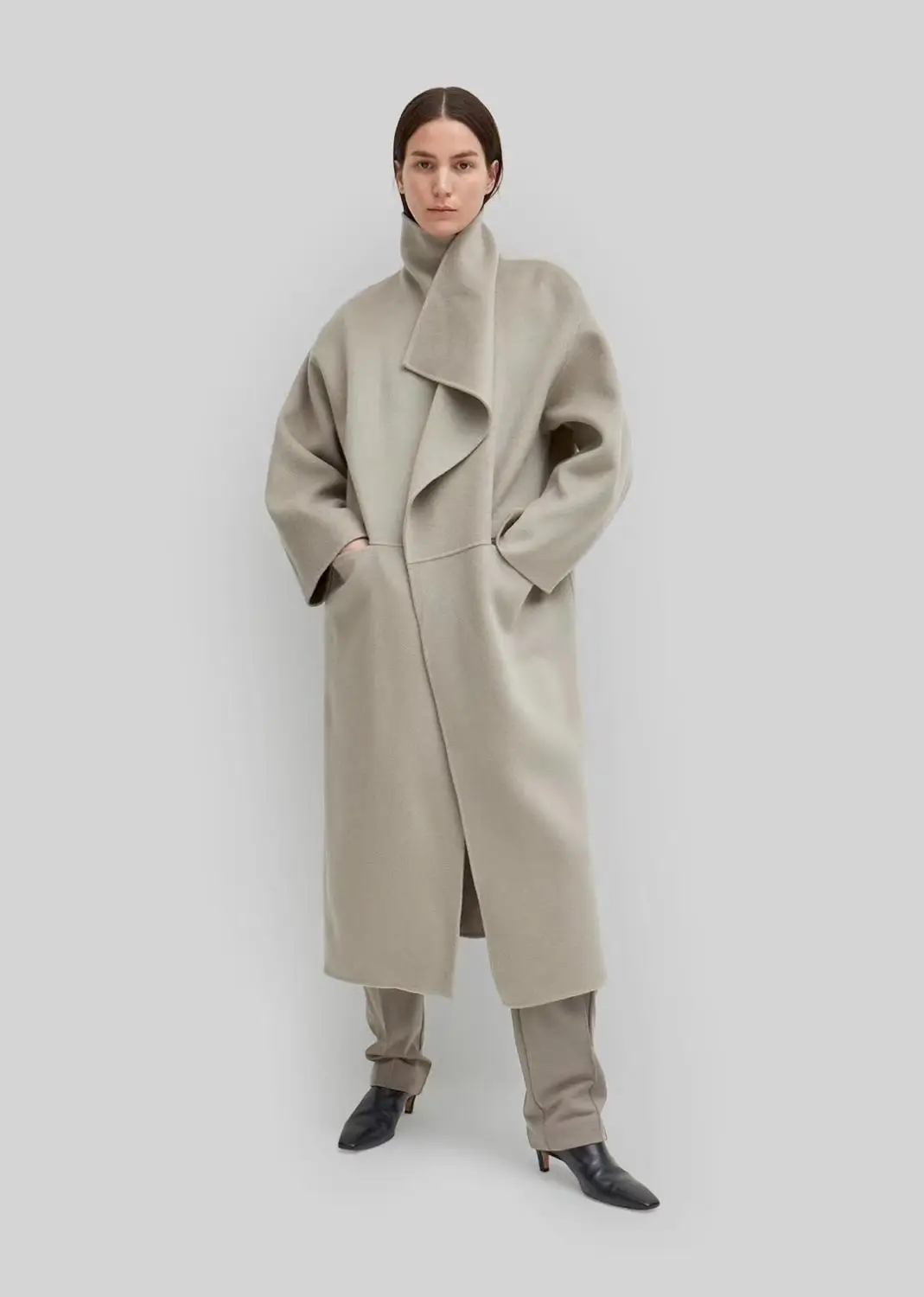 

Very Warm Woman Winter Long Coat 2022 for Women Women's Lapel Coats Woolen Jackets Wool Luxury Designer Clothing