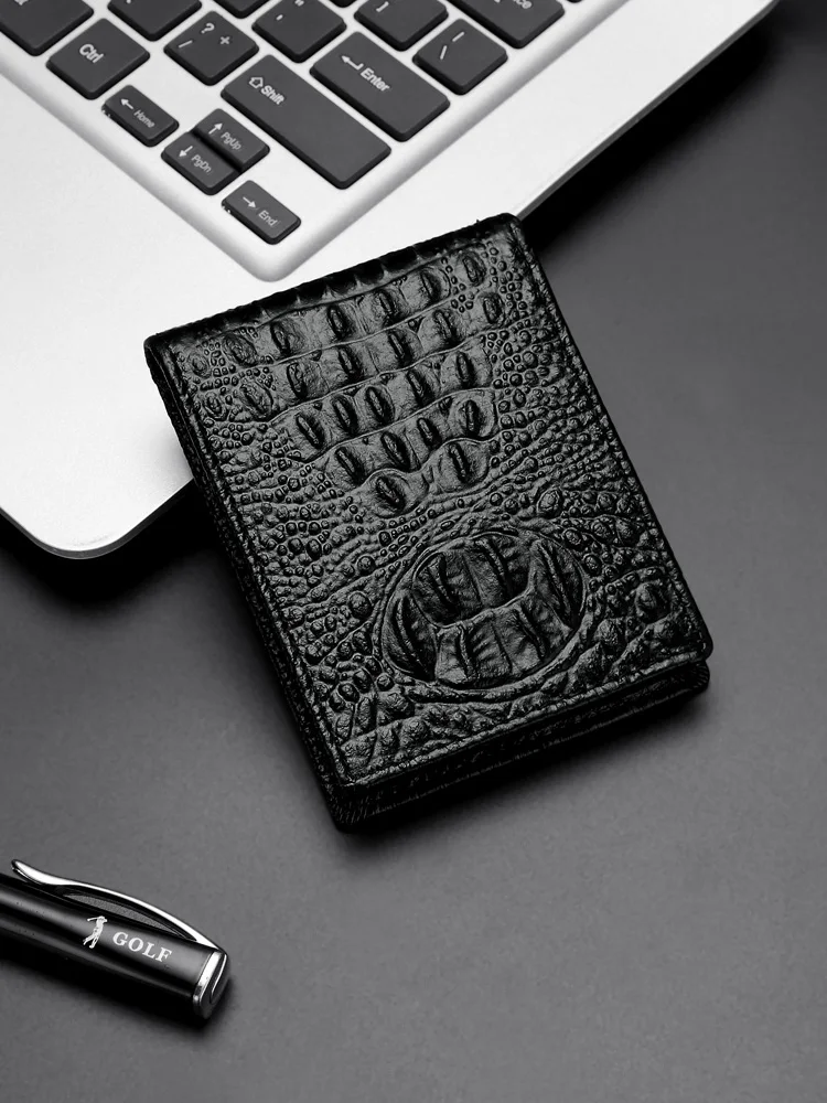 

Golf driver's license leather cover men's multi-function card bag leather driver's license Protection Card Cover Wallet integrat