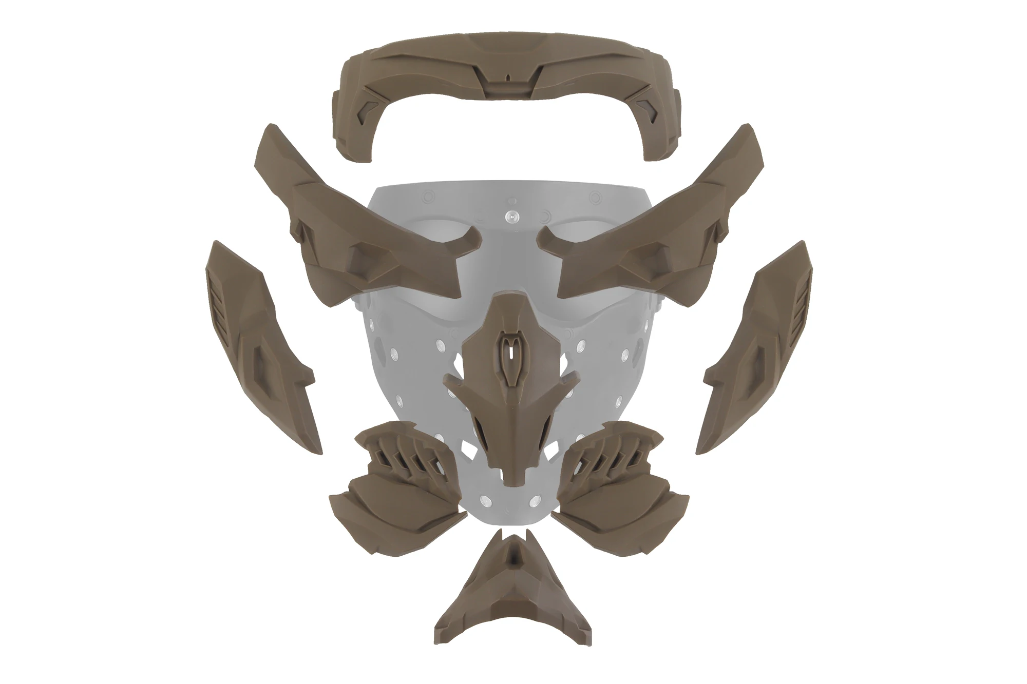 Тактический аксессуар для маски Doomsday магнитная впитывающая броня подходит