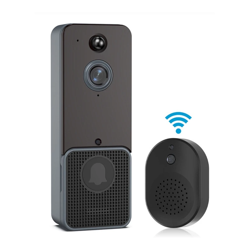

Умный беспроводной видеодомофон T6, цифровой Визуальный дверной звонок с Wi-Fi, водонепроницаемая электронная камера видеонаблюдения домофона