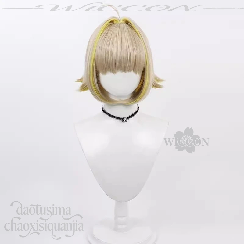 Косплей по игре Goddessss Anime Game Victorryy, новый наряд ELEGG, милый желтый спортивный костюм, комплект футболок, одежда для йоги и плавания, парики, для вечеринки на Хэллоуин. (art.: 3920dd2da794d) - 3920dd2da794d