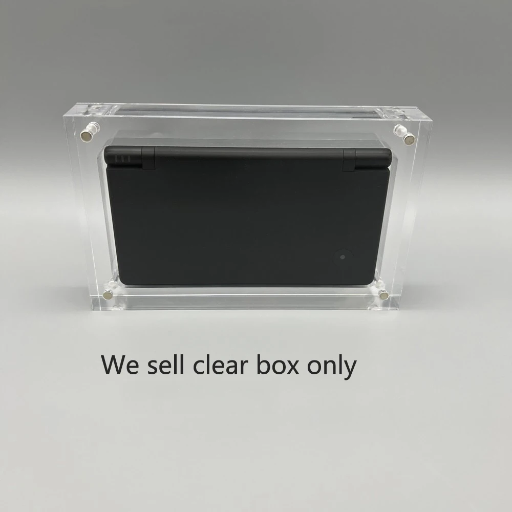 Прозрачная магнитная акриловая коробка для хранения игровой консоли NDSi DSI чехол