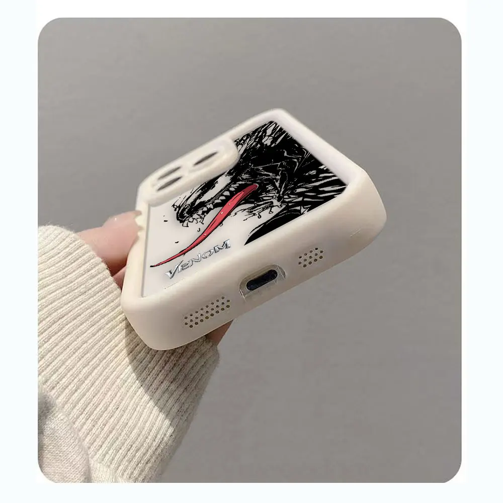 Черный чехол для телефона Marvel Venom Oneplus 11 10R 8T NORD CE 2 3 4 LITE ACE MOTO G9 22 30 Цветной Funda Shell Capa