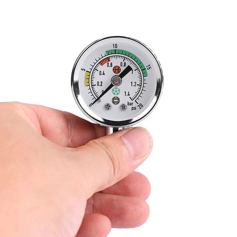 

Pressure Tonometer Portable Volleyball Barometer with Air Release Valve Inflatable Quick Sport Measuring Instruments