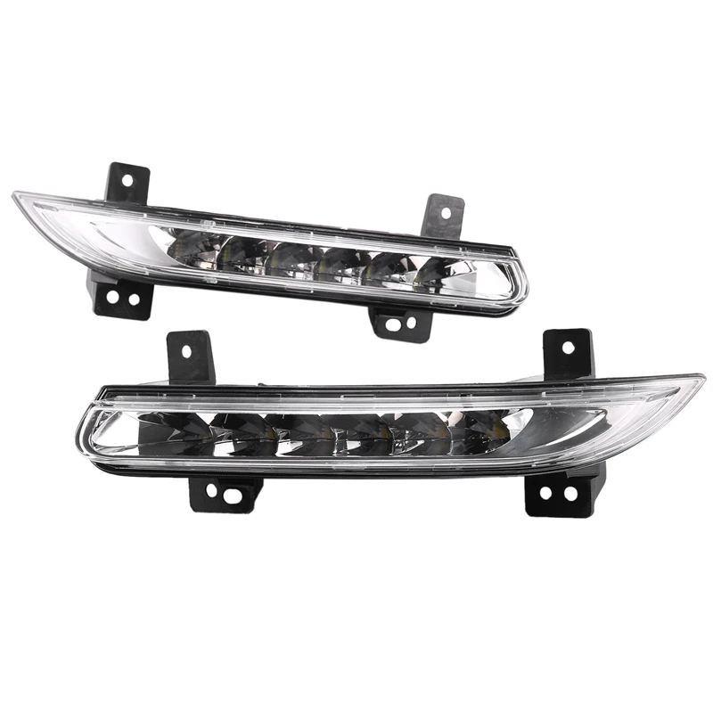 

Car Left Front LED Daytime Running Light DRL Signal Light For RENAULT FLUENCE 2014 266057986R 266005976R