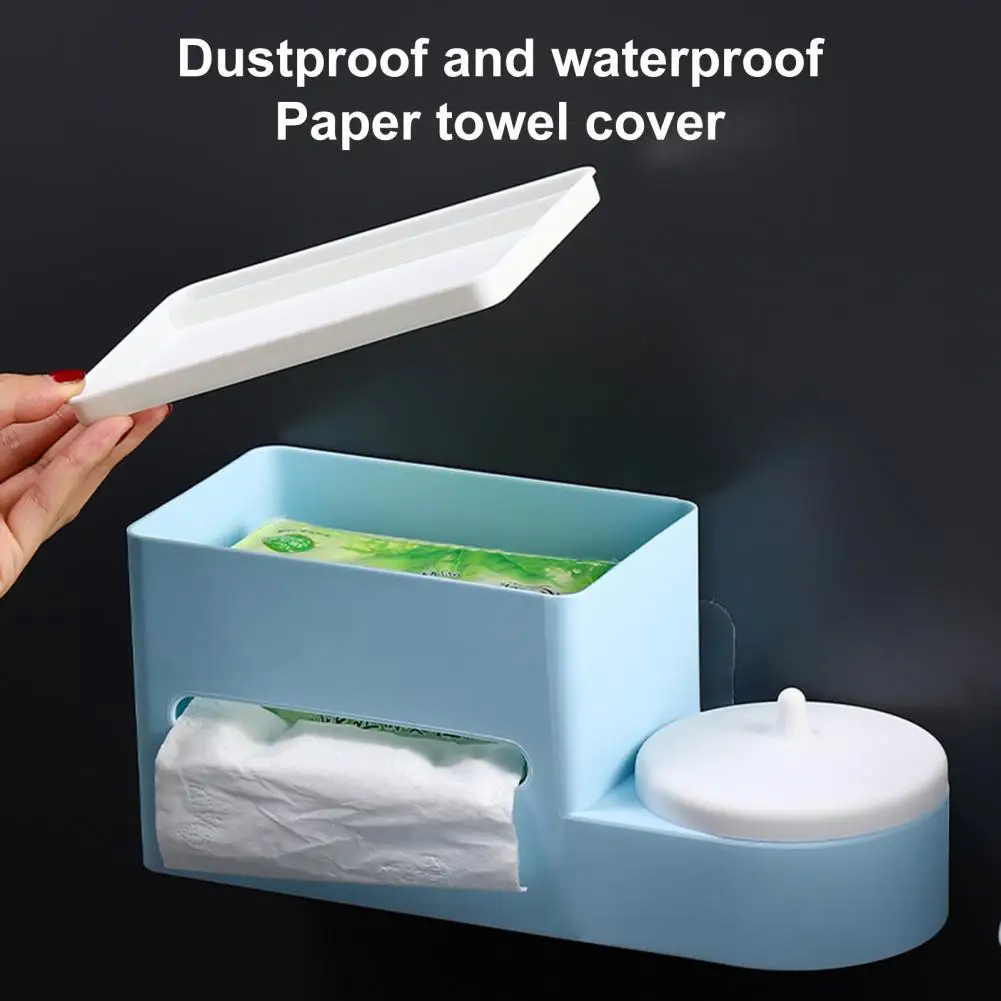 

Tissue Container Wear-resistant Three-dimensional Stable Widely Usage Storage Case Tissue Box for Bathroom