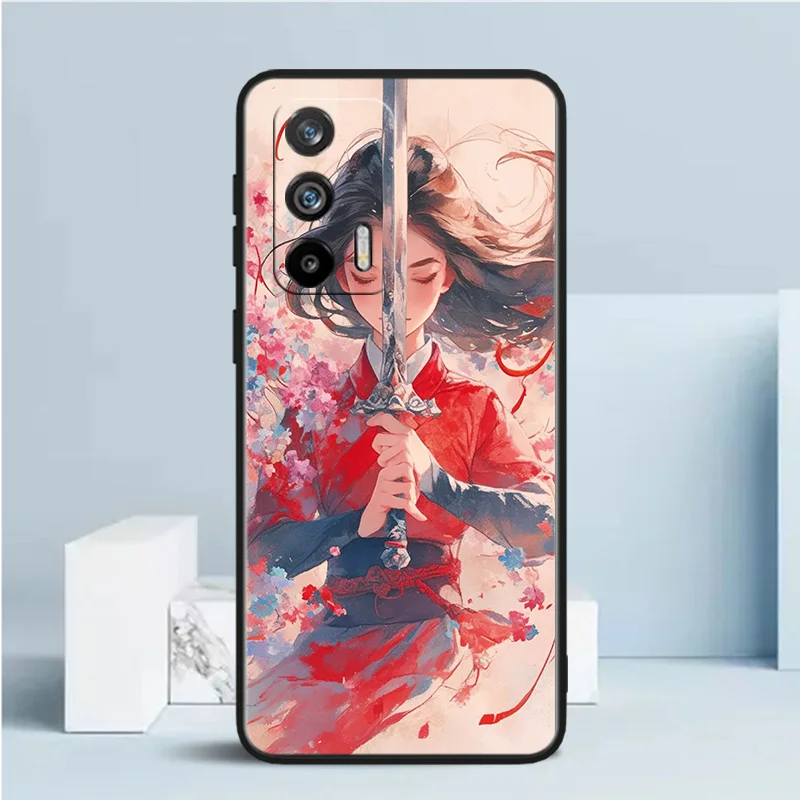 Чехол для телефона Disney Mulan мягкий силиконовый чехол OPPO Reno 5 6 7 8 10 11 Z F Find X2 X3 X5 Pro Plus