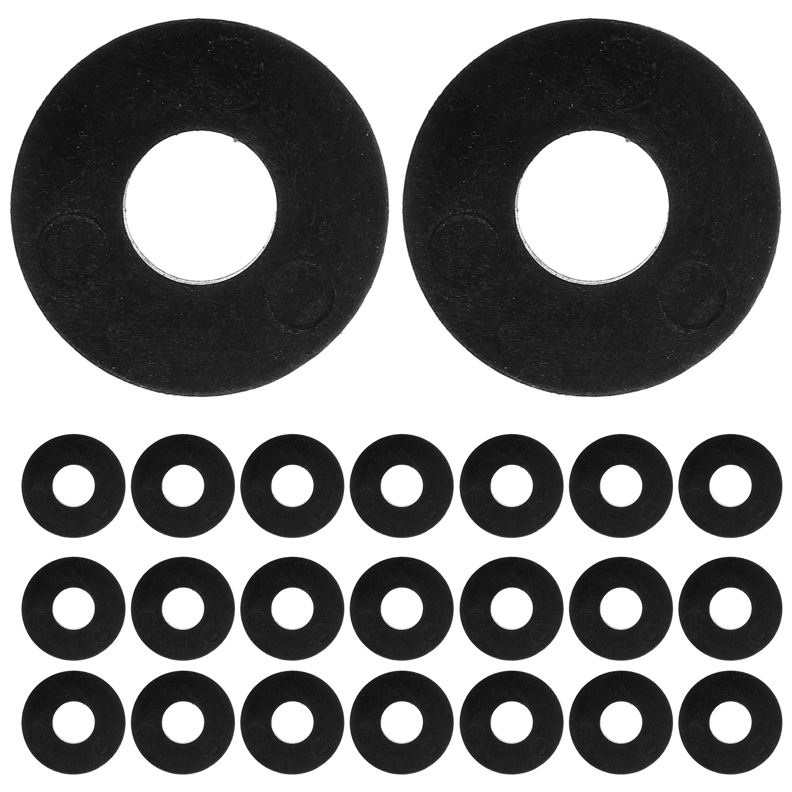 

25pcs Rubber Round Washers Mechanical Pads Seal Repair Washers for Household Appliances