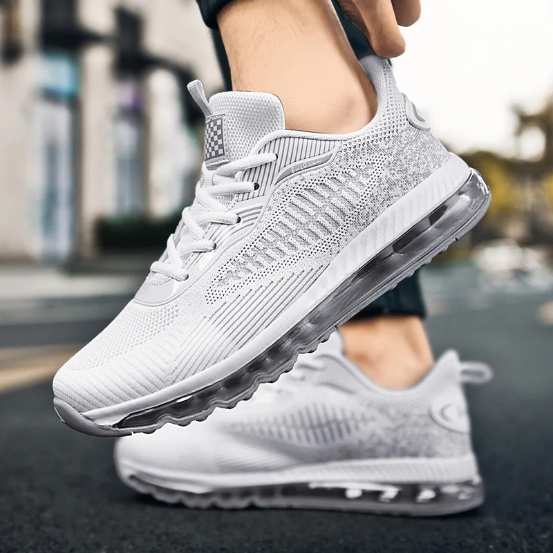 Xiaomi Mijia Sneakers Men Breathable Tennis Sneakers Lightweight Zapatillas Hombre Air Cushion Casual Non-slip Running Shoes