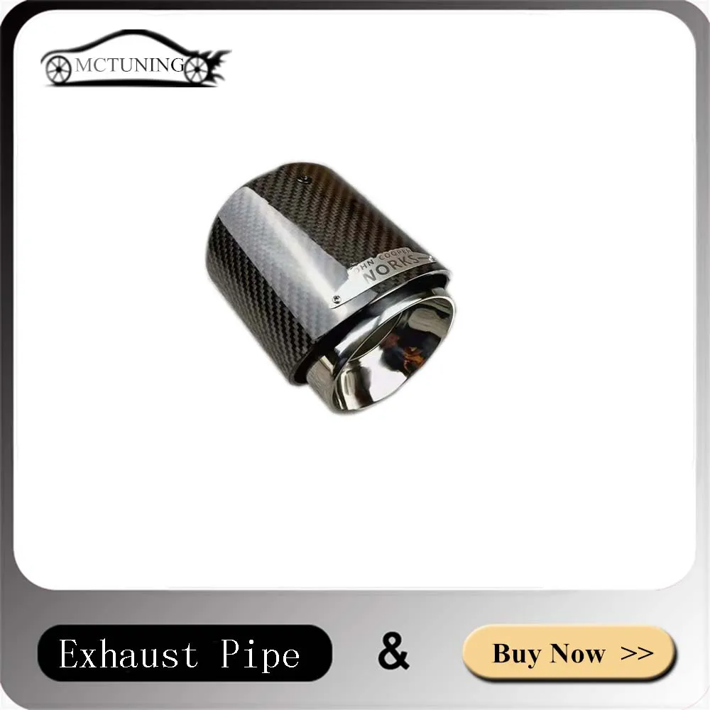 

1 Pcs Muffler Tip Nozzles With Tools For MINI Cooper JCW R50 R53 R55 R56 R57 R58 R59 R60 R61 F54 F56 F57 F60 Car Exhaust Pipe