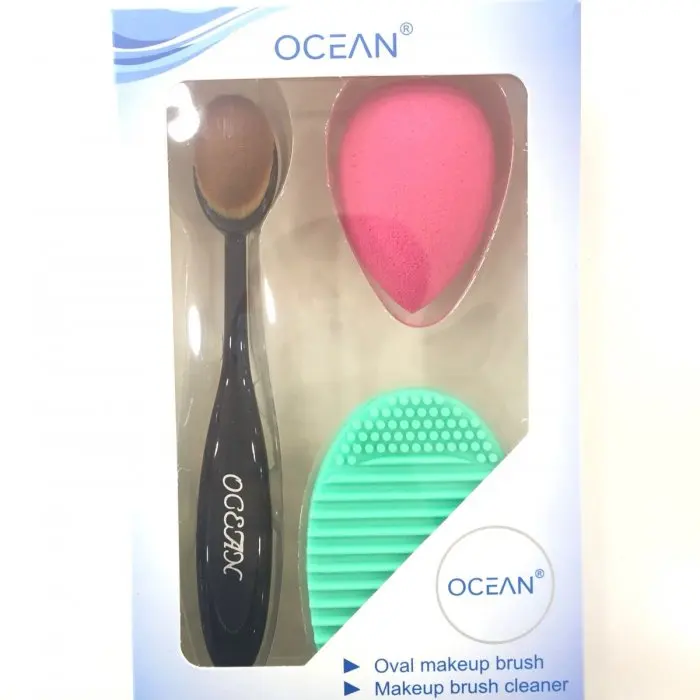 

3-piece makeup set 750 ergonomic design practical products