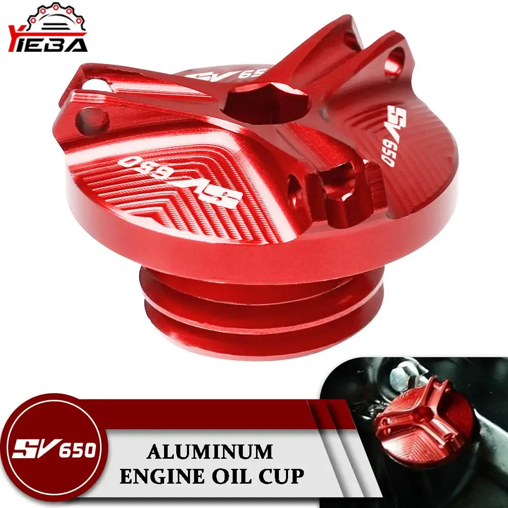 

Oil Filler Cap For SUZUKI SV650 SV650S 2003-2012 2011 2010 2009 Motorcycle Accessories Engine Oil Drain Plug Sump Nut Cup Cover