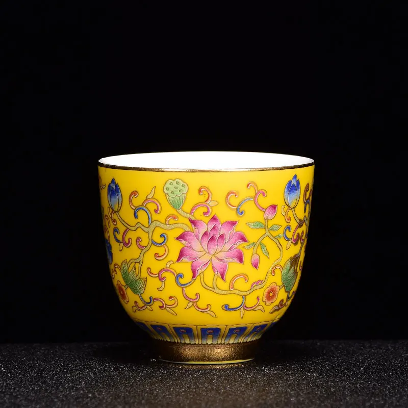 

Эмалированная керамическая чайная чашка, бытовой чайный набор кунг-фу чайный набор, чайная чашка, чайная чашка, белая Нефритовая фарфоровая...