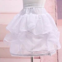 4 hoops petticoats bustle ball gown wedding dress underskirt bridal crinolines for girls 3 14 years