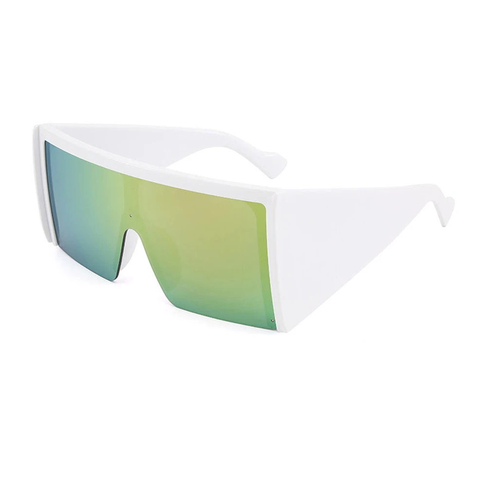 Солнцезащитные очки большого размера в стиле панк для мужчин и женщин солнечные