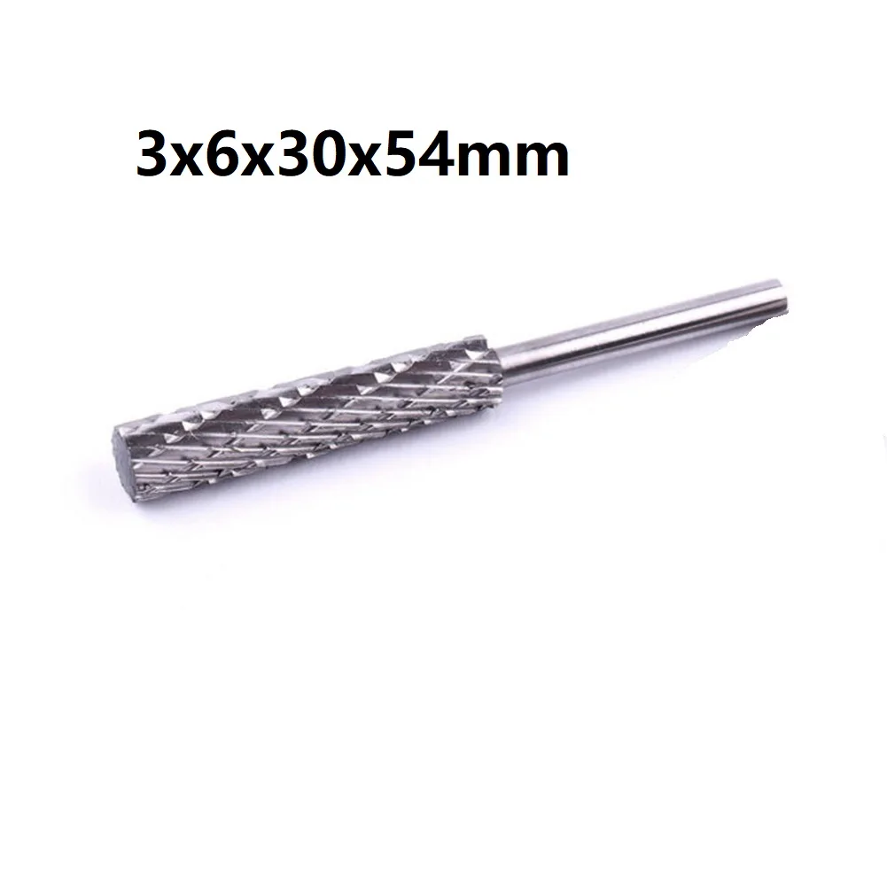 

Rotary Burr Cutter High Speed Steel Silver Rotary File Engraving Milling Cutter For Grinding Mahogany Furniture Aluminum Plastic