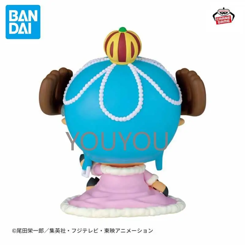 Фото В наличии: Оригинальная аниме-фигурка BANDAI BANPRESTO One Piece Sofvimates - Чоппер, Бепо, Кару, 13 см №4