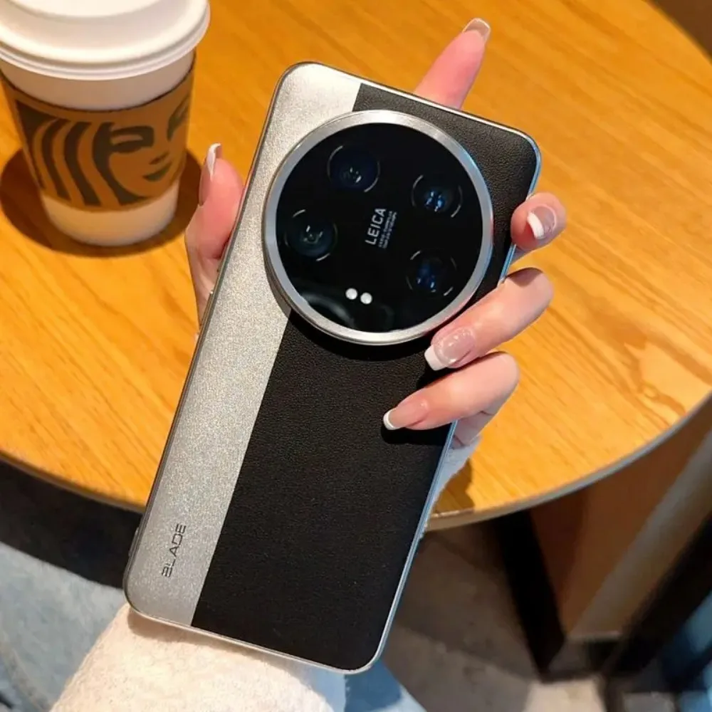 Для Xiaomi 15 Pro Ultra 14 13 ультратонкий чехол с гальваническим покрытием титановая