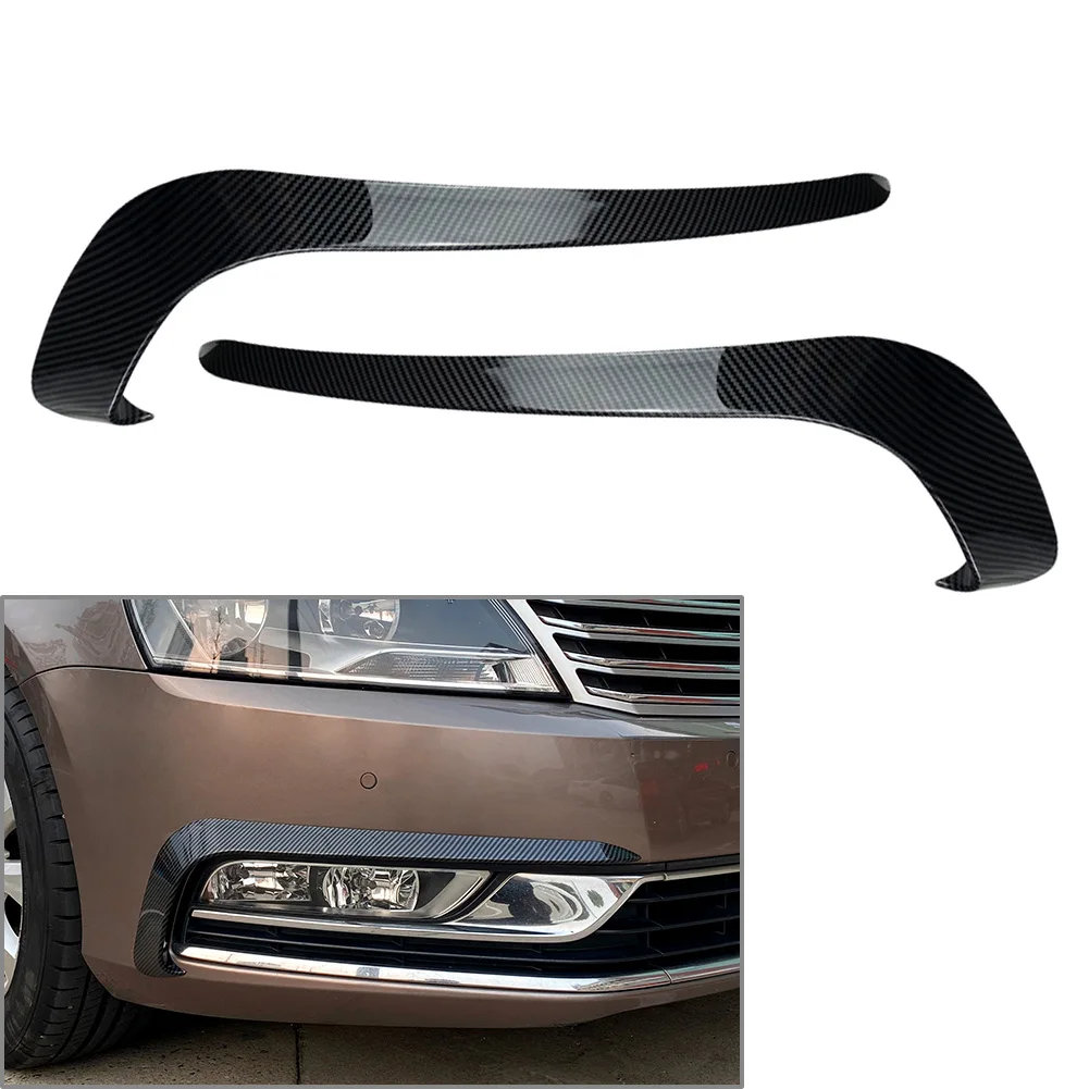 

Передний бампер для левого и правого автомобиля, спойлер, противотуманная фоторамка, обшивка для VW Passat B7 Sedan, вариант 2011 2012 2013 2014 2015, 2 шт.