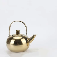 thick stainless steel teapot tea set coffee pot teapot with filter hotel restaurant home induction cooker kettle 1 1 2 1 4l