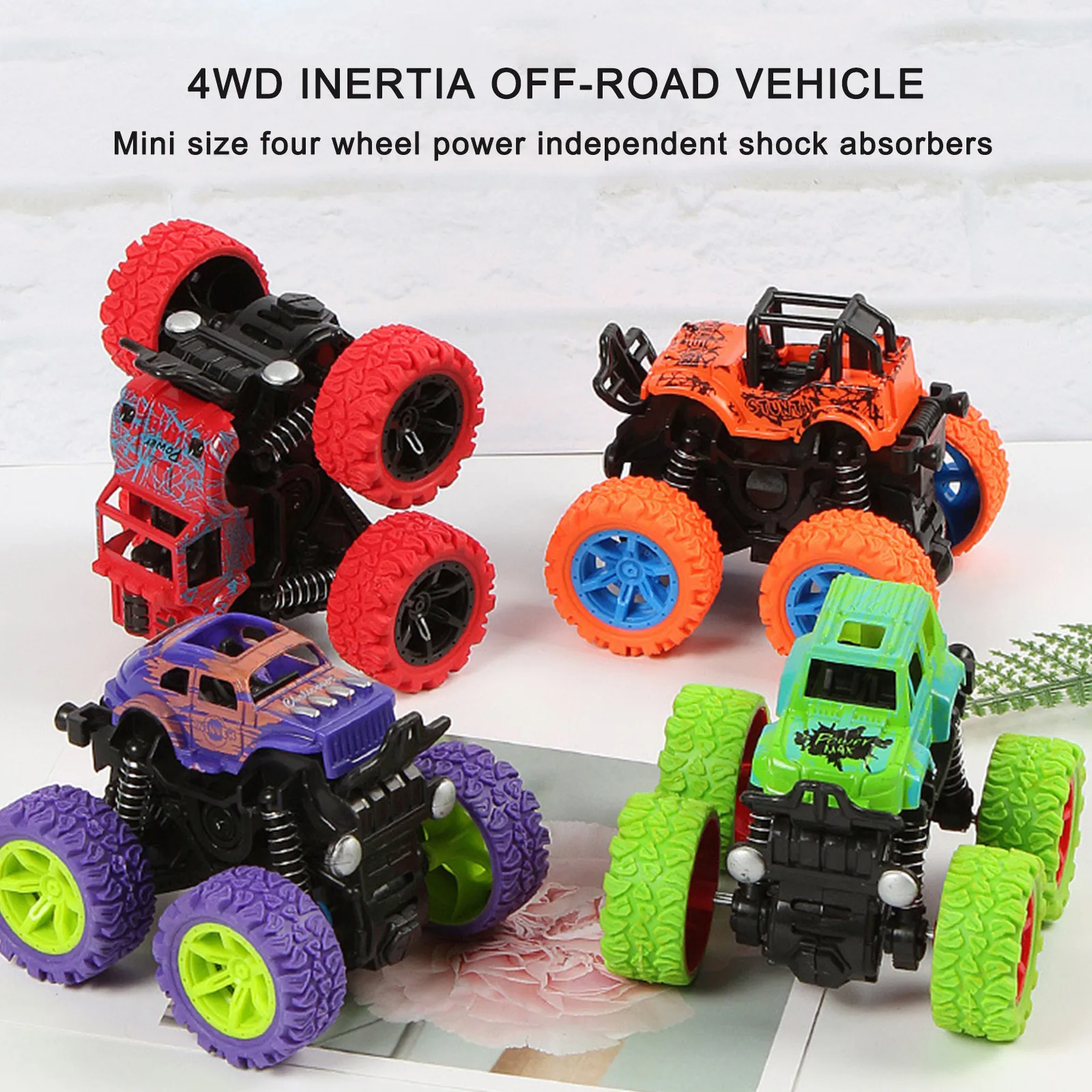 

Four Wheel Drive Inertial Sport Utility Vehicle Children's Toy Car Education Toys Kids Toys for Boys Girls juguetes para niños