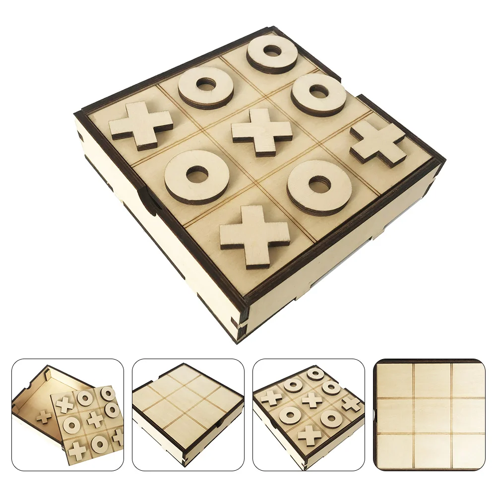 Xo Chess с деревянным носком классическая шахматная доска-игры пальцами семейные