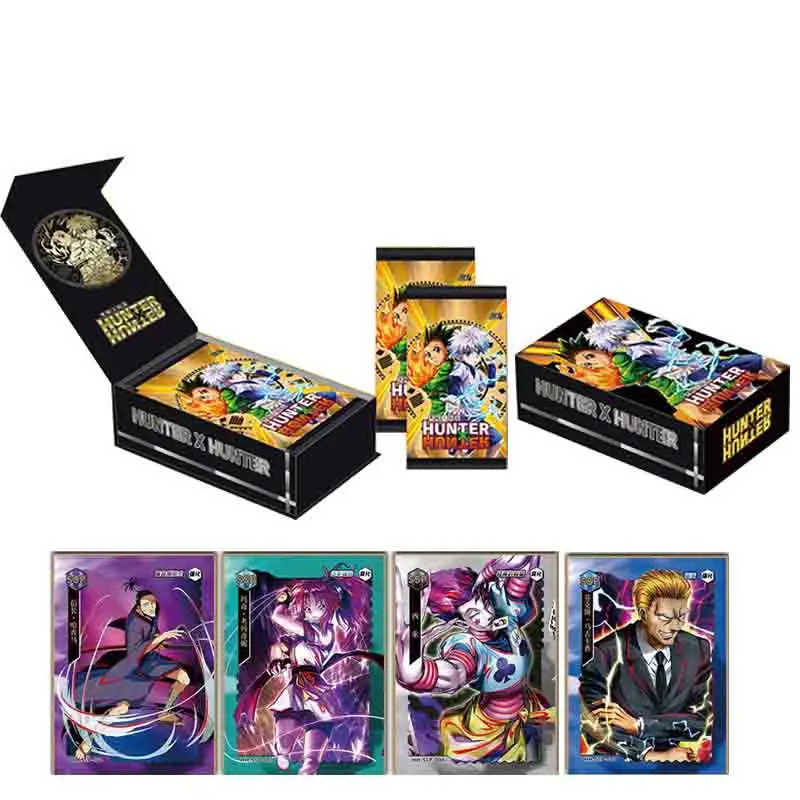 

Hunter X Hunter Cards Collection EX TXP Playing Board Games Carts Paper Toys For Kids Anime Gift Table Christmas Brinquedo Juego