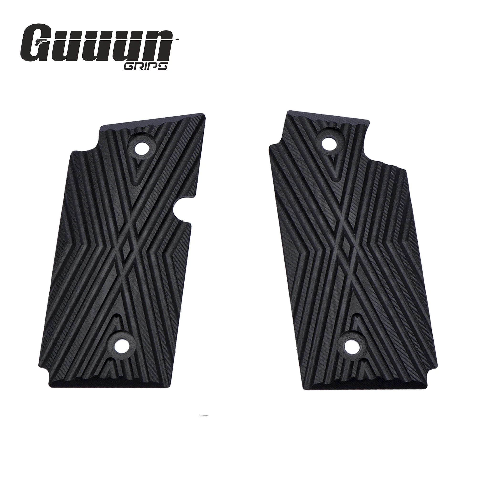 Ручки Guuun G10 для Sig Sauer P238 с агрессивной текстурой OPS Crosshatch