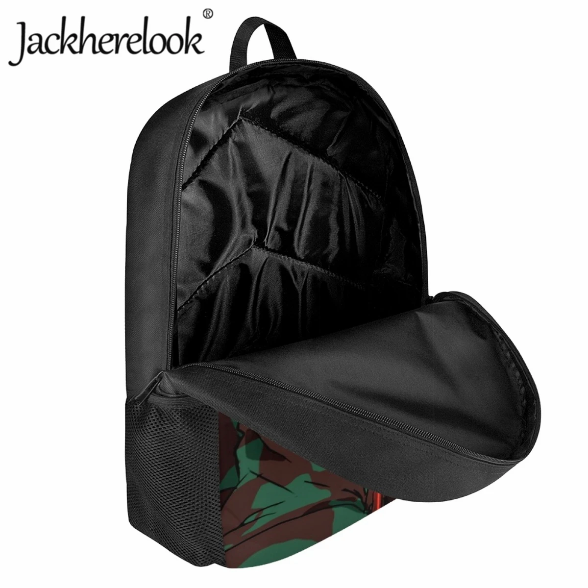 Jackherelook Kimetsu No Yaiba School Bags for Middle School Boy's Girl's Warm Blood Style Bookbags Children Handsome Backpack