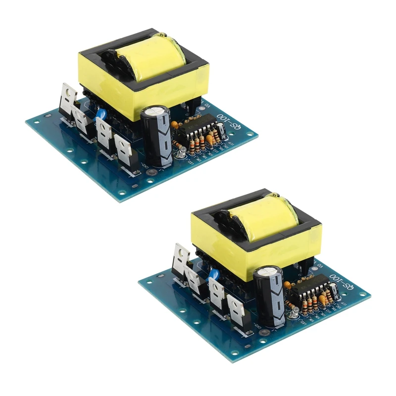 

Hot 2X 500W Inverter Boost Board Transformer Power Dc 12V To Ac 220V 380V Car Converter