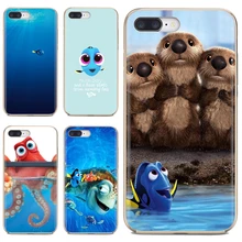 For iPhone 10 11 12 13 Mini Pro 4S 5S SE 5C 6 6S 7 8 X XR XS Plus Max 2020 Silicone Phone Covers Finding Nemo Dory Cartoon Sea