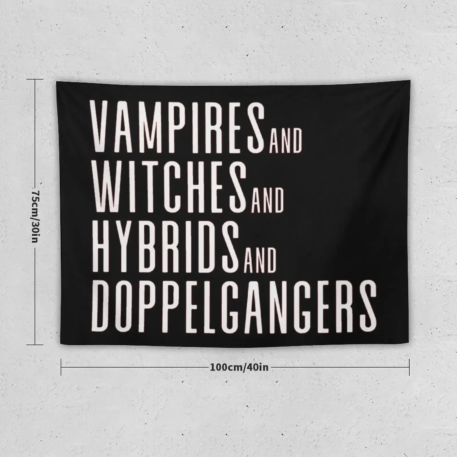 Гобелен Vampires &amp Witchs Hybrids Docoppelgangers дизайн комнаты украшения для спальни декор