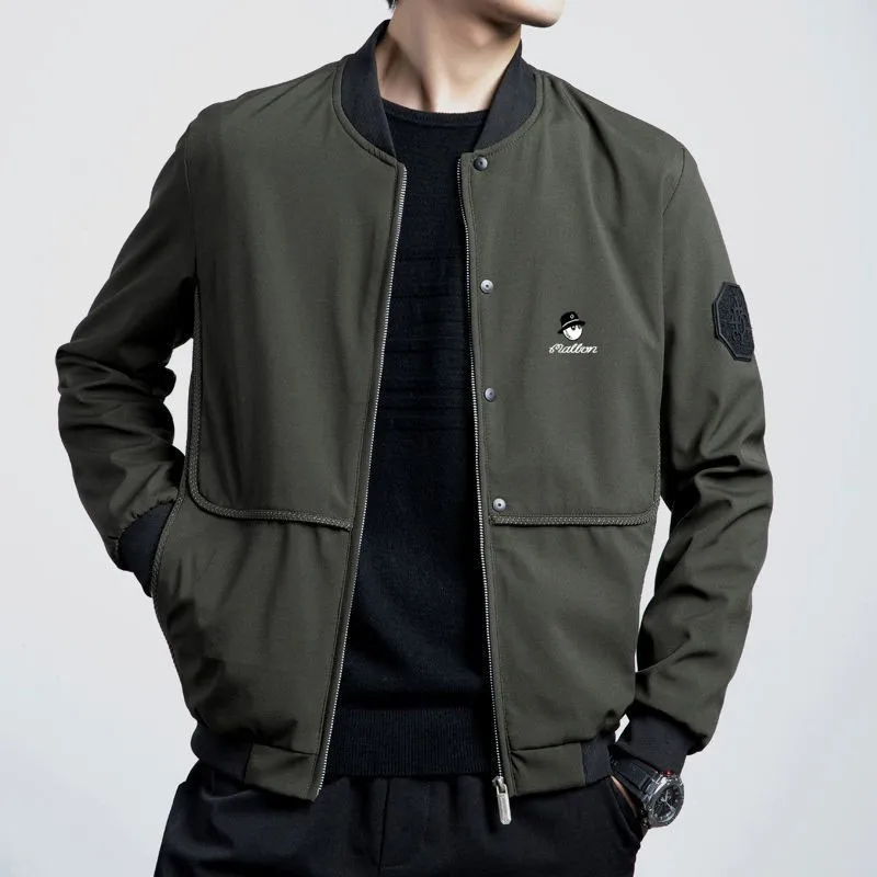 2023 new spring men's golf jacket high-quality golf jacket men's sports cardigan jacket casual men's fashion brand top