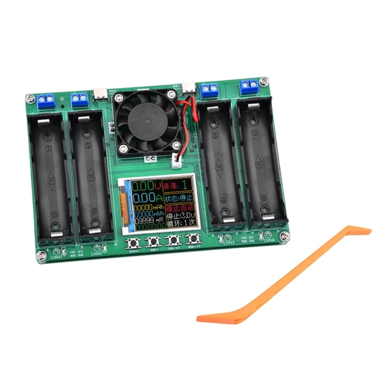 

Upgraded 18650 Lithium- Battery Capacity Tester Module MAh MWh Battery Power Drop Shipping
