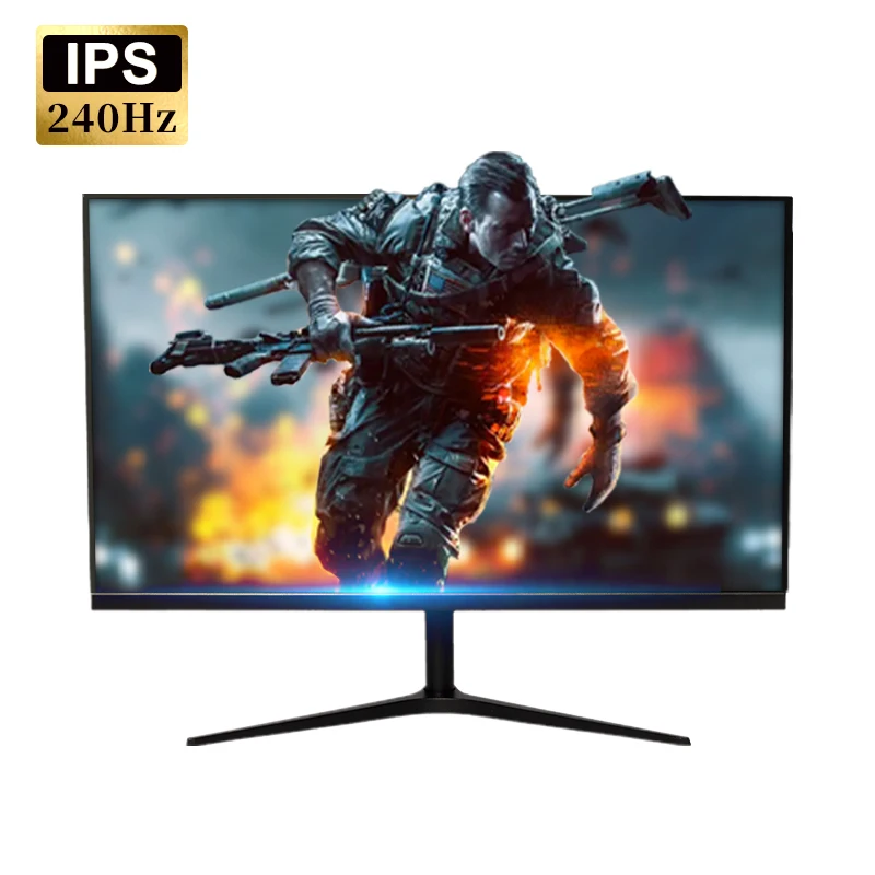 

24 Inch PC Monitor 240Hz IPS 1080P 1MS Response Display FHD Desktop Gaming Computer Display 75Hz Screen HDMI-compatible/DP
