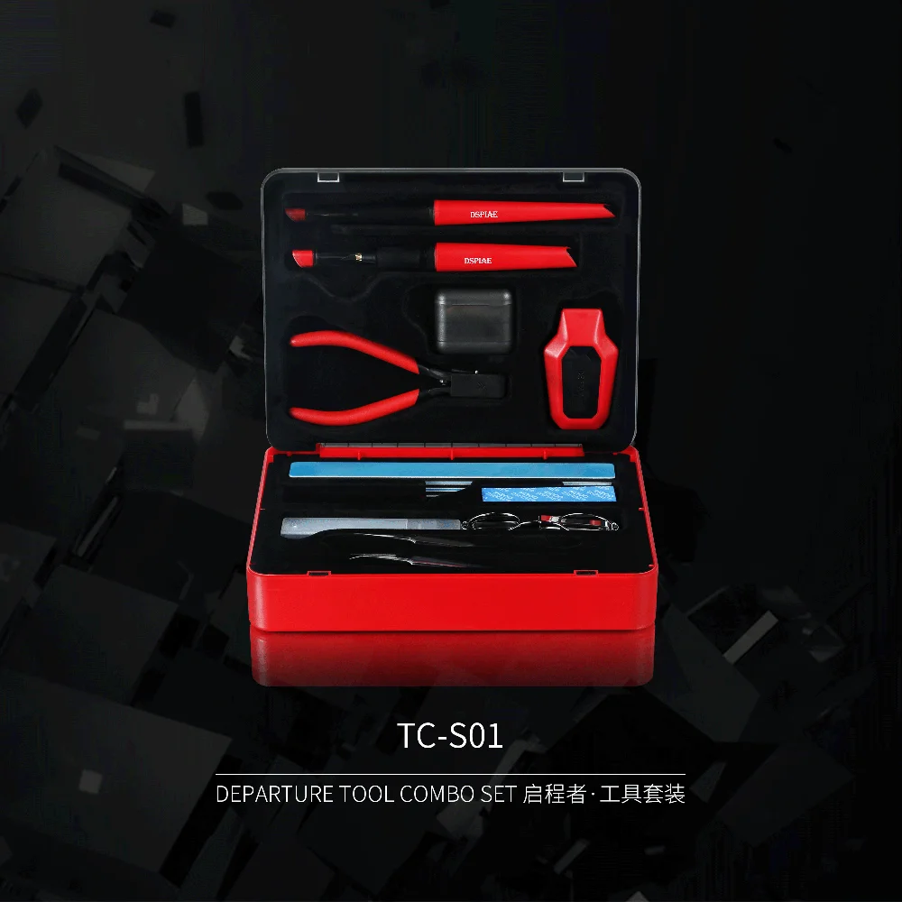 Фото Набор инструментов DSPIAE TC-S01 Hobby для моделирования, набор инструментов для моделирования, профессиональный набор для самостоятельного изготовления собранных моделей №5