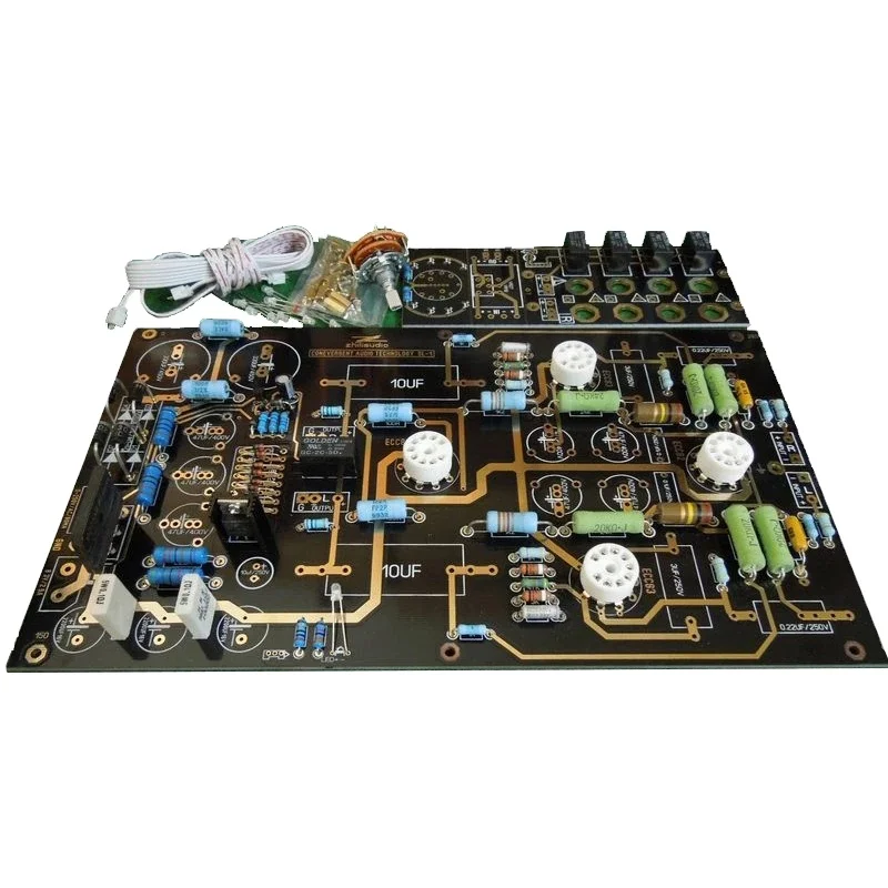 

DIY HIFI 12au7 12ax7 Tube Pre-Amplifier PCB Board Perfect Reference Elvis SL-1 circuit