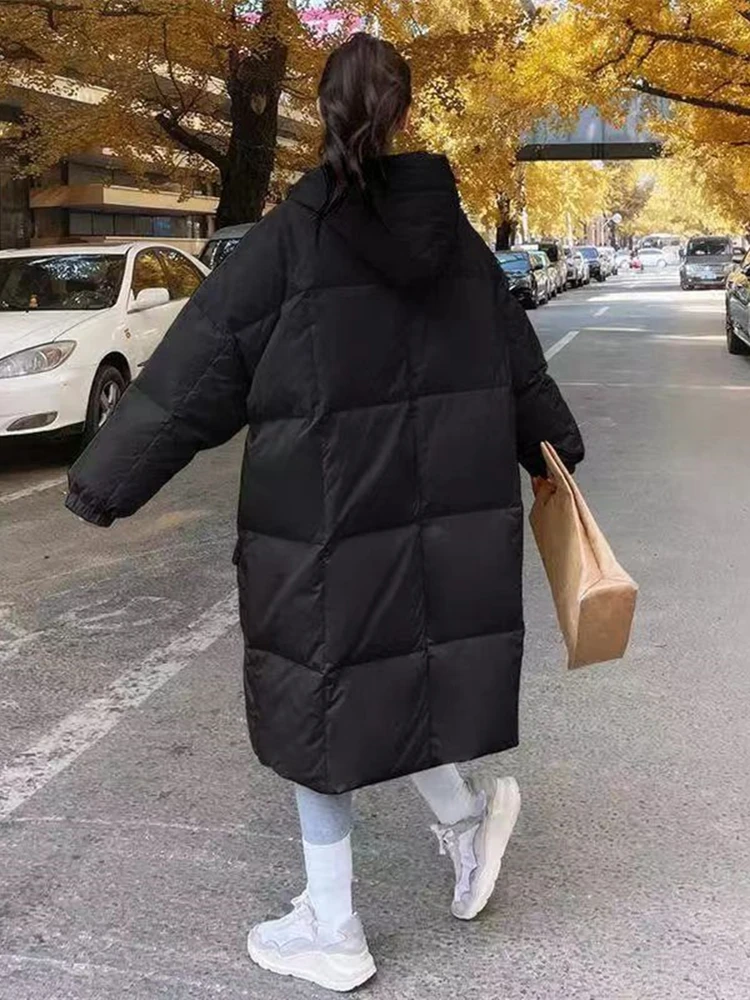 Winter Autumn Fashion Women's  Baggy Jackets Coat  Long Oversized  Ladies Coat Padded  Casual Jackets Outwear