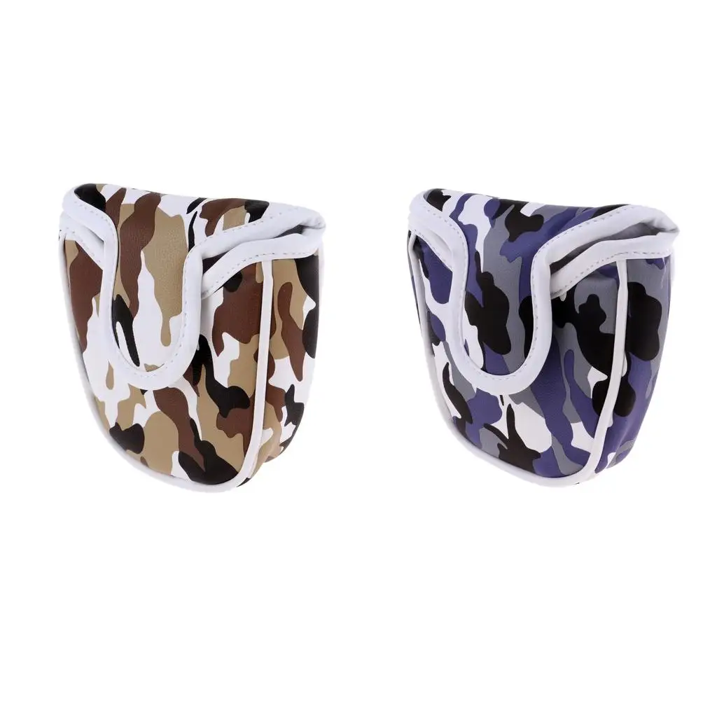 

Premium Square Mallet Putter Cover Headcover Gift for with Pattern - Choose Colors